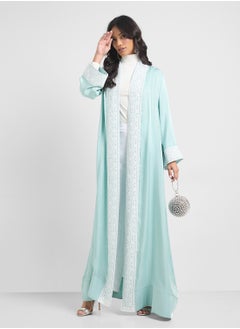 Khizana Shawl Collared Abaya  - Image 4