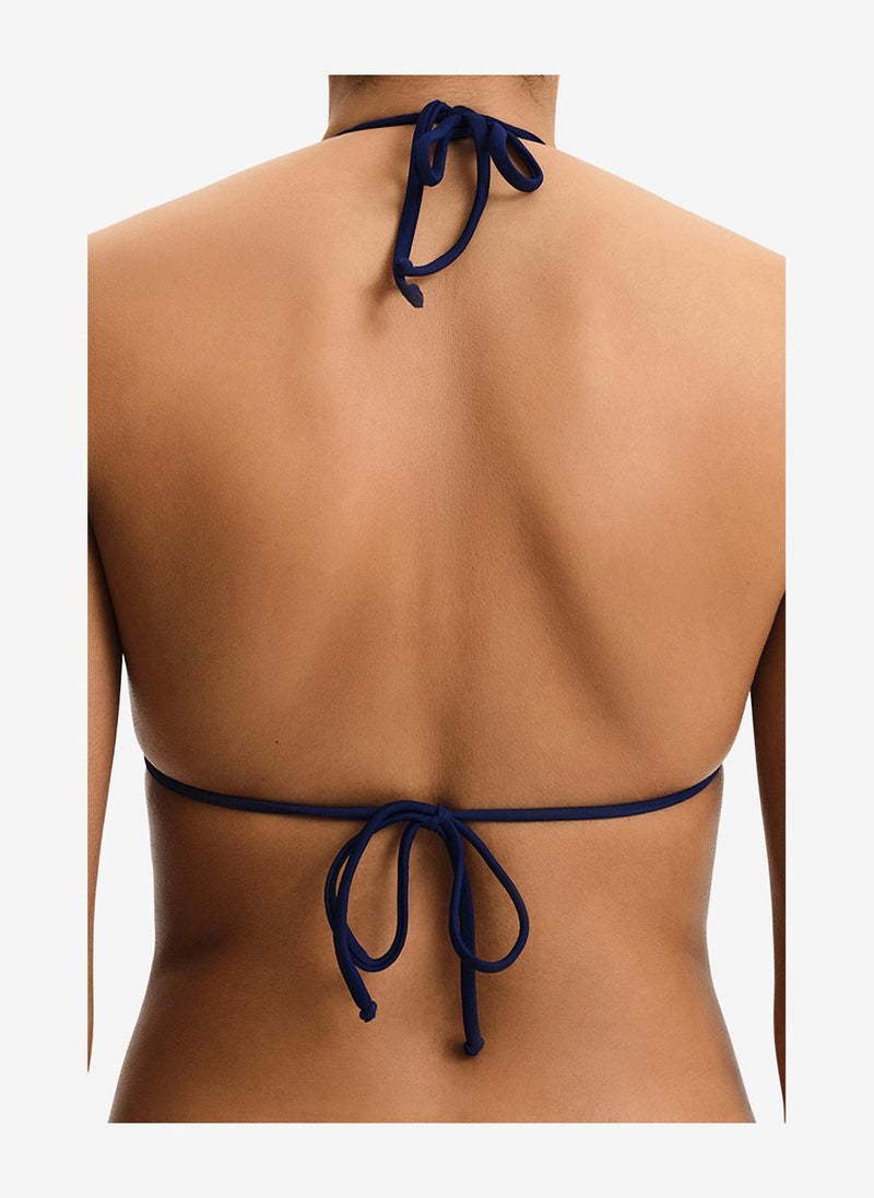 Penti Women Triangle Navy Bikini Top - Image 3