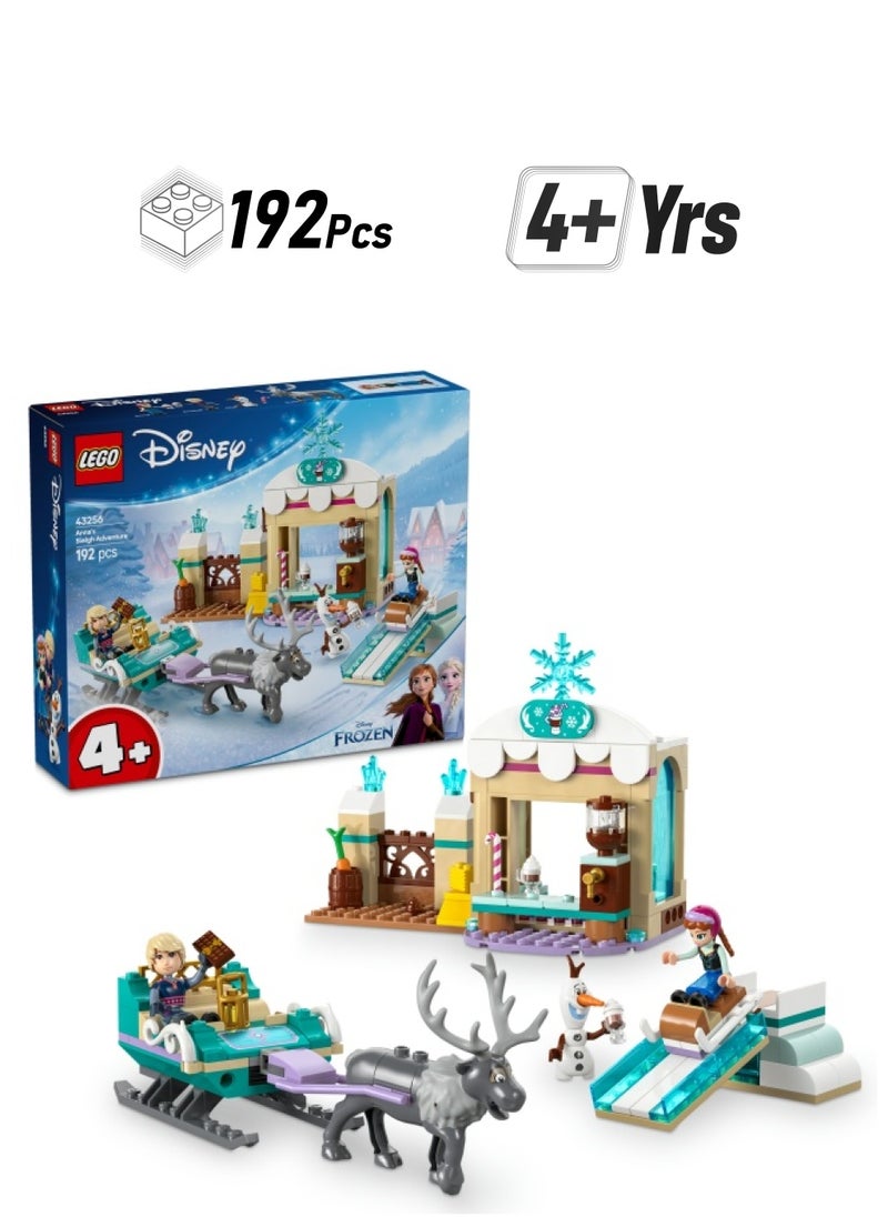 LEGO Disney Princess Anna'S Sleigh Adventure 43256 (192) Pieces  - Image 1