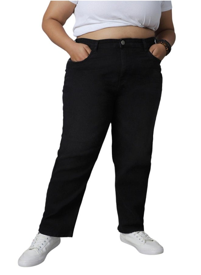 HIGH STAR Women Black Jeans  - Image 2