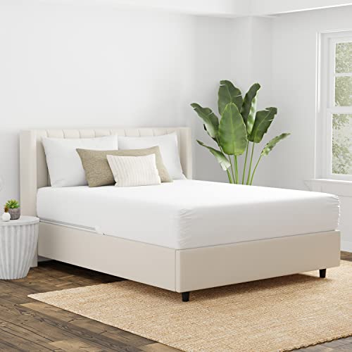 Aller-Ease AllerEase Cotton Fresh Mattress Protector  Twin Size Cotton Zip Flexfit Waterproof Allergy Defense Odor Neutralizing - Image 1