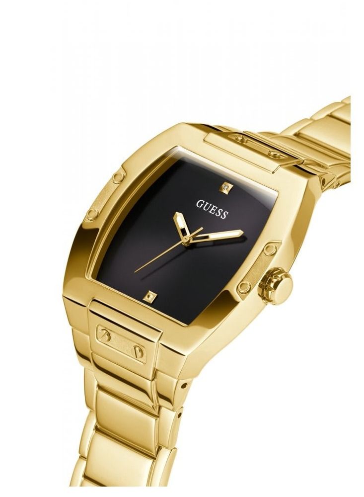 Guess Mens Gold Tone Case Gold Tone Stainless Steel Watch GW0387G2 - Image 2