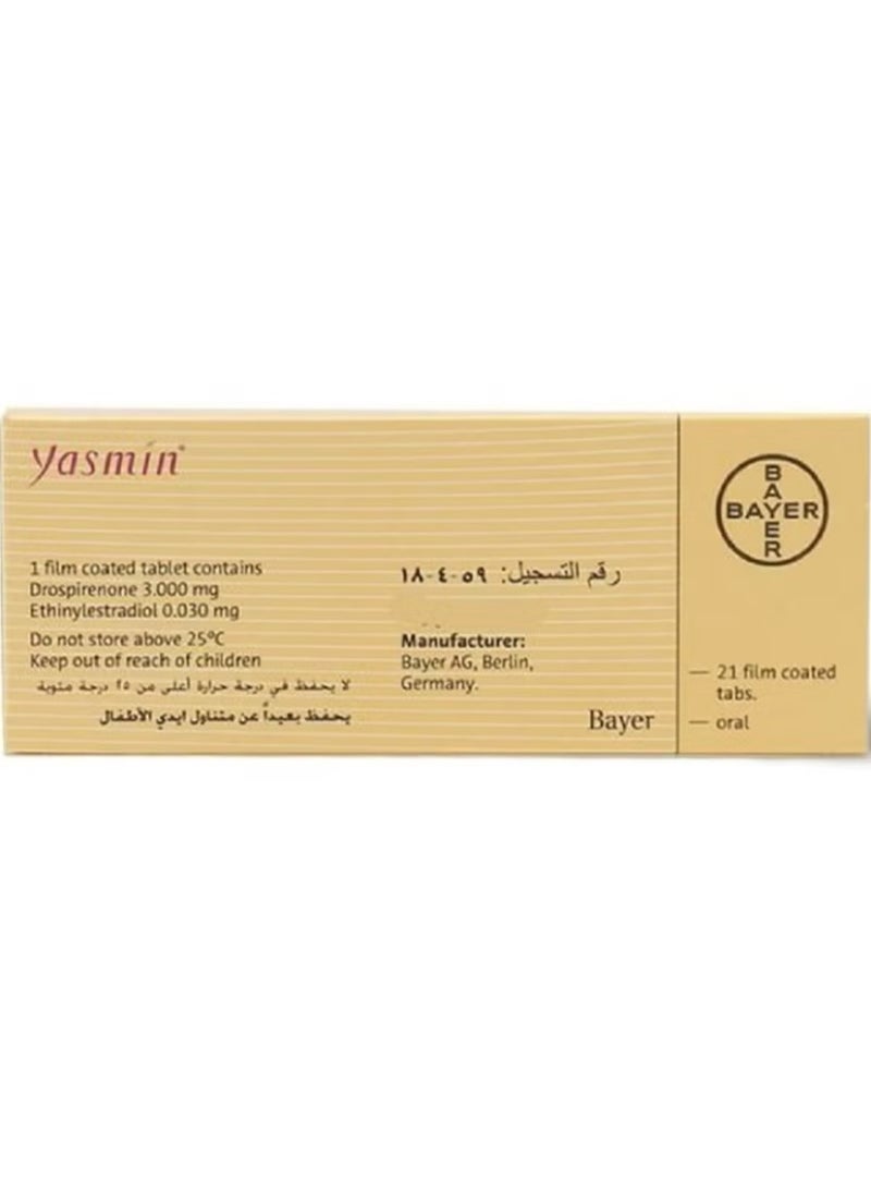 Yasmin - 21 tablets