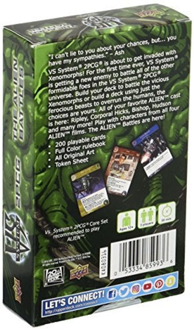 Upper Deck Vs System 2Pcg: Alien Battles - Image 5