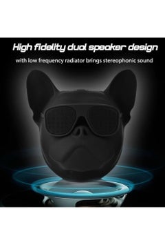 Y&D Dog Shaped Creative Speaker French Bulldog HI-FI Wireless Speaker with 32G Capacity Bluetooth 4.1 Portable Perfect for Home Long Time Use  - Image 4