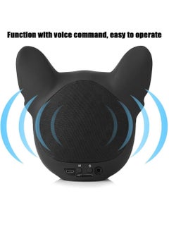 Y&D Dog Shaped Creative Speaker French Bulldog HI-FI Wireless Speaker with 32G Capacity Bluetooth 4.1 Portable Perfect for Home Long Time Use  - Image 3