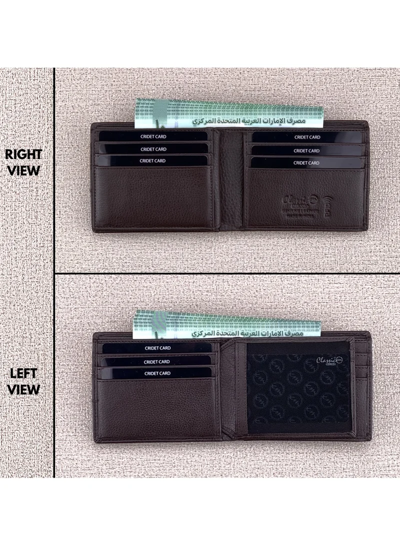 Classic Milano Classic Milano Genuine Leather Wallet for Men – Slim Bifold Men’s Wallet with RFID Blocking, Multiple Card Slots – Stylish Mens Purse Wallets Gift for Husband, Father