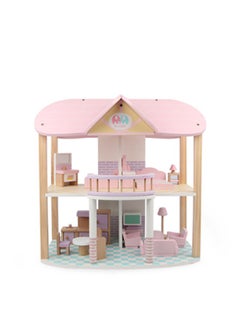 Doll House, Pretend Play House Toy Wooden Dollhouse, 2 Storey, Gift for 3+ Year Old Girls, Pink - pzsku/ZCBB5BD97BCD2FE11E8D1Z/45/_/1717064618/2432cca1-6278-41b9-a4ab-88cefbc963f8