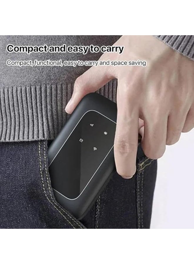 Wireless Portable WiFi, 4G LTE Mobile Broadband WiFi Wireless Router, Portable MiFi Hotspot, 150Mbps Mini Travel Wireless Pocket WiFi with SIM Card Slot - Image 2