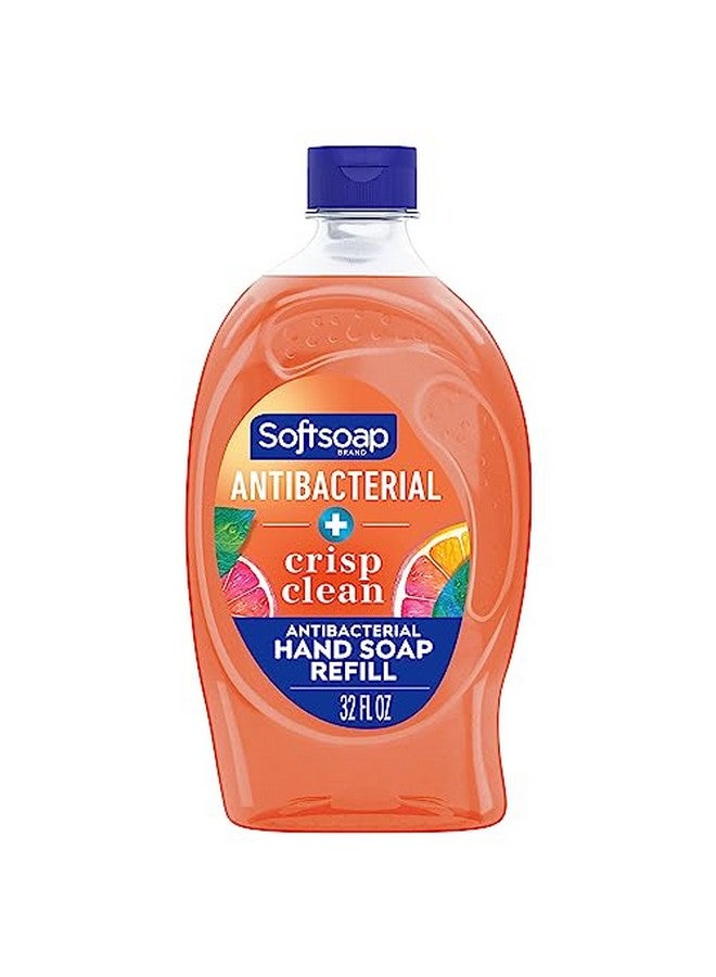 Softsoap Oftsoap Antibacterial Liquid Hand Soap Refill Crisp Clean 32 Oz (Packaging May Differ) - Image 1