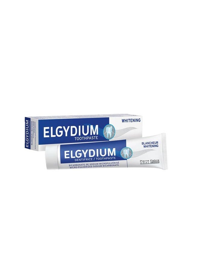 إلجيديوم معجون أسنان مبيض للعناية بالفم 75 مل 2 قطعة