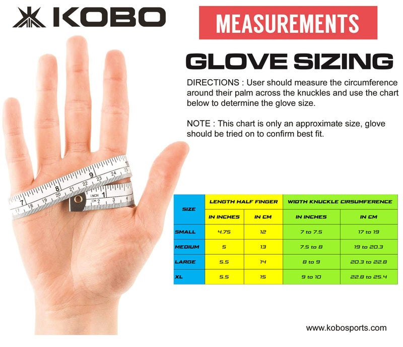 Kobo Gym Gloves WTG-80 for Men and Women, Gloves for Professional Weightlifting, Fitness Training and Workout - Image 4