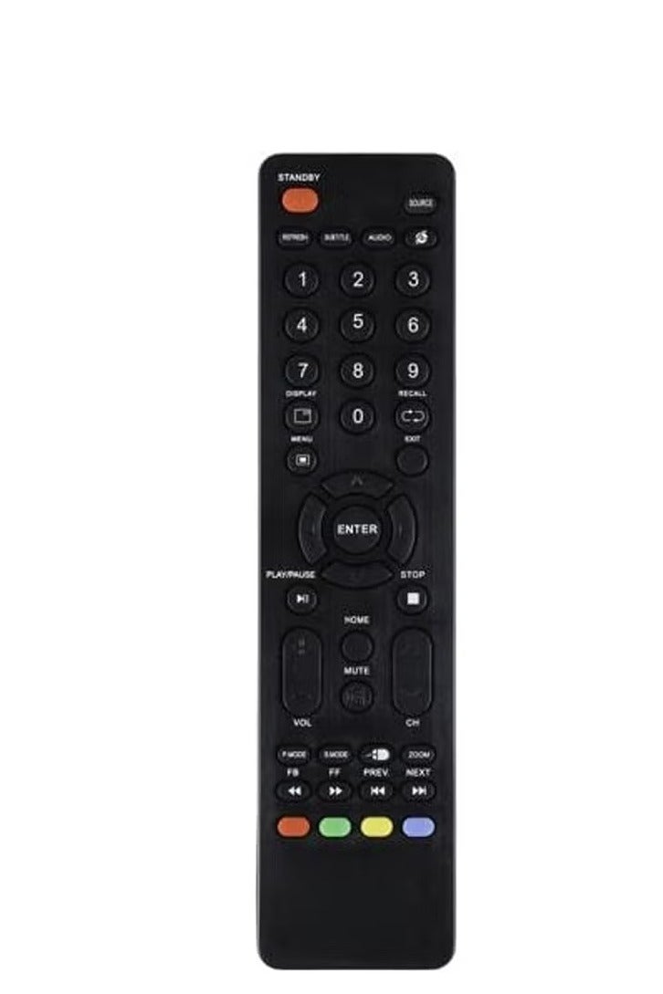 ELTRAZONE Replacement Remote Control Compatible with Geepas Smart TVs – Universal Infrared TV Controller with Full Function Keys – Easy Setup & Long Range – Ideal for Geepas LED & LCD Smart TV Models - Image 2