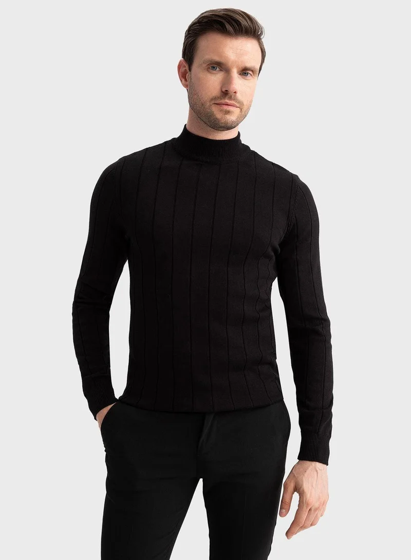 DeFacto High Neck Knitted Sweater
