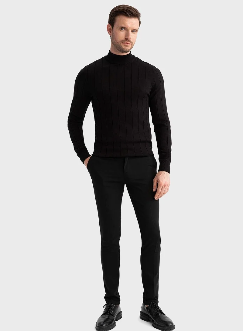 DeFacto High Neck Knitted Sweater