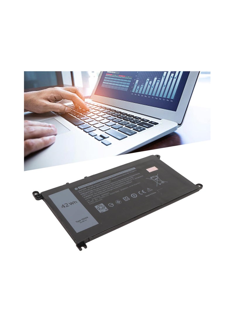 Terabyte Laptop Battery Replacement YRDD6 42WH for Dell Inspiron 15 3000 5000 7000 Series, 3501 3582 3583 3584 3593 5584 5585 5590 5591 5593 5594 5598 7586 Laptop - Image 4