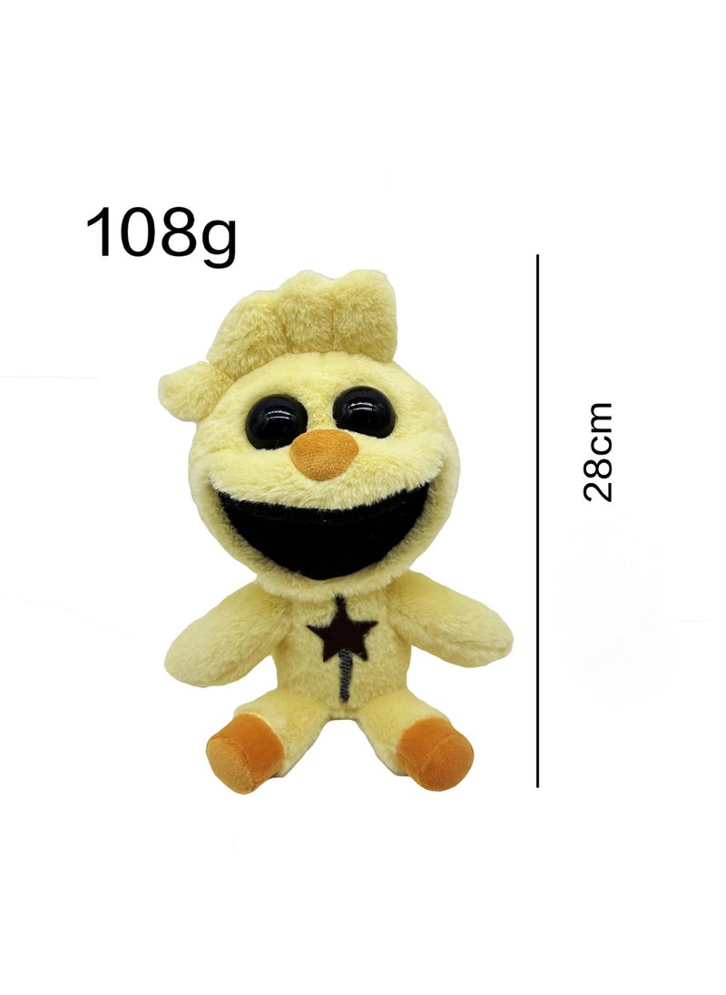 Y&D - Poppy Playtime Smiling Critters 3 Plush Toy Cartoon Kickinchicken 28cm For Fans Gift Horror Stuffed Figure Doll For Kids And Adults Great Birthday Stuffers For Boys Girls - Image 1