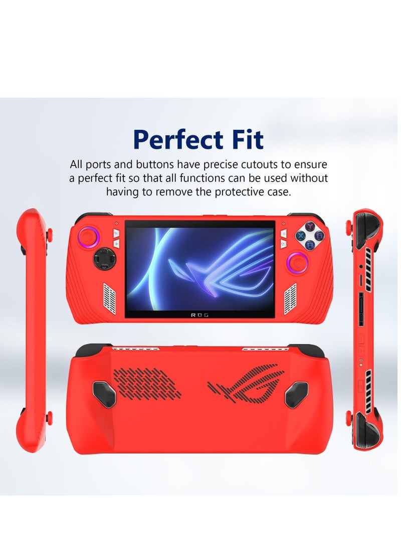 متوافق مع آسوس روج ally 2023 بالم لعبة كمبيوتر محمول كامل سيليكون حماية القضية - Image 5