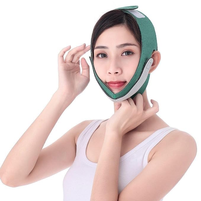 Gopad Face Slimming Strap Anti Ageing Wrinkle Free Beauty Face Slimming Double Chin Cheek Slim Lift Up Lifting V Line Face Lift Up Strap Belt for Women Men 1 PcsMulticolor - Image 1
