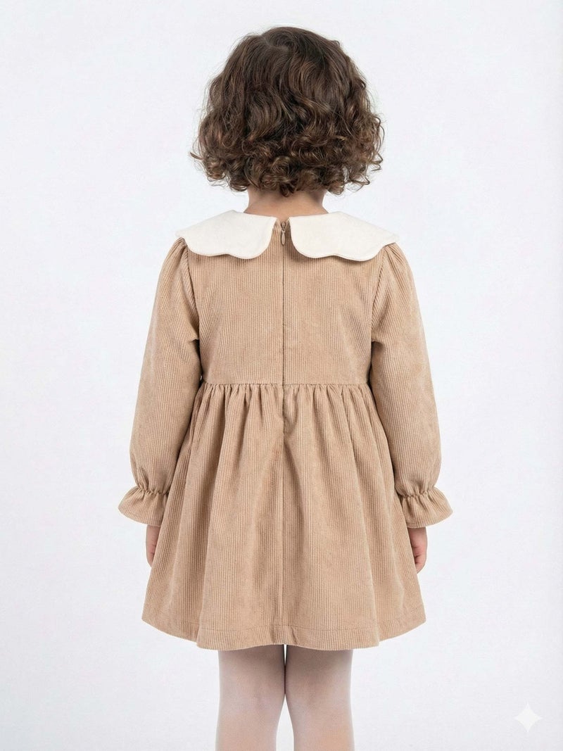 Top Teens Girls' dress, sizes 3 to 12 months, 3146 - Image 3