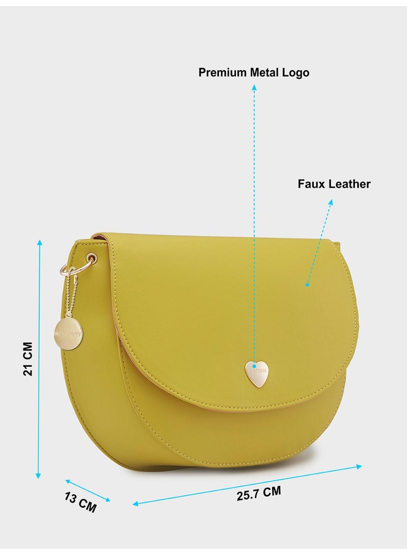 CAPRESE AVA CROSSBODY LARGE LIME - Image 5