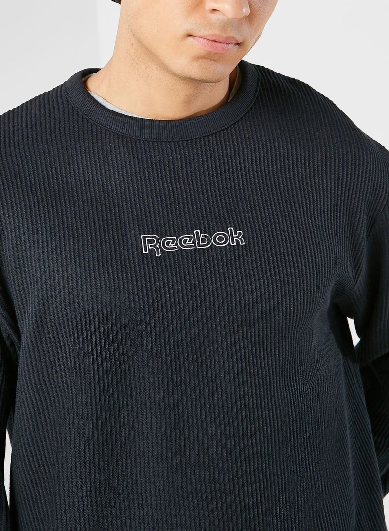 Reebok Vintage Sport Waffle Sweatshirt