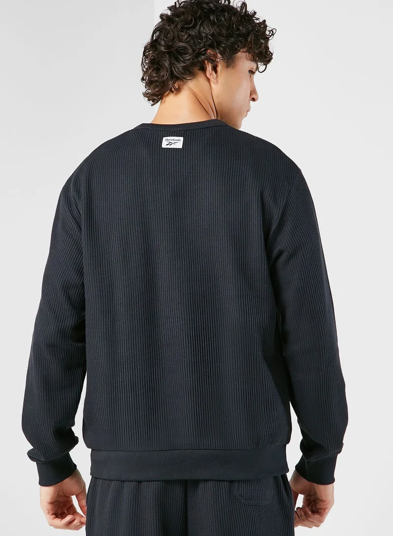 Reebok Vintage Sport Waffle Sweatshirt