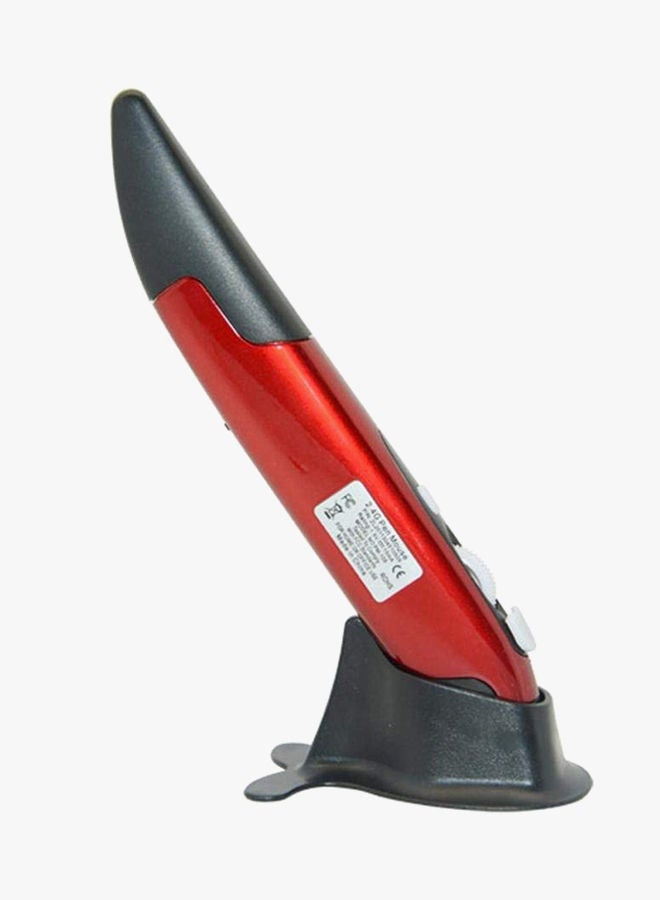 نيبمينينت ماوس قلم ستايلوس لاسلكي ضوئي قابل للتعديل أحمر وأسود - Image 2