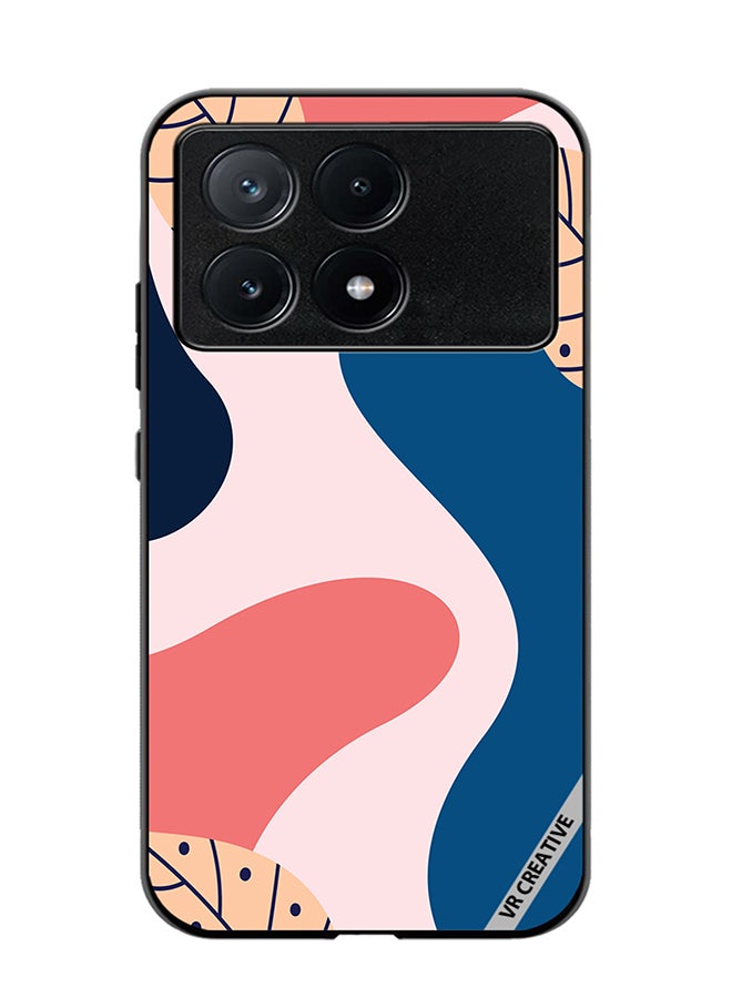 Protective Case Cover For Xiaomi Poco X6 Pro Abstract Modern Digital Painting Fashion Design Multicolour