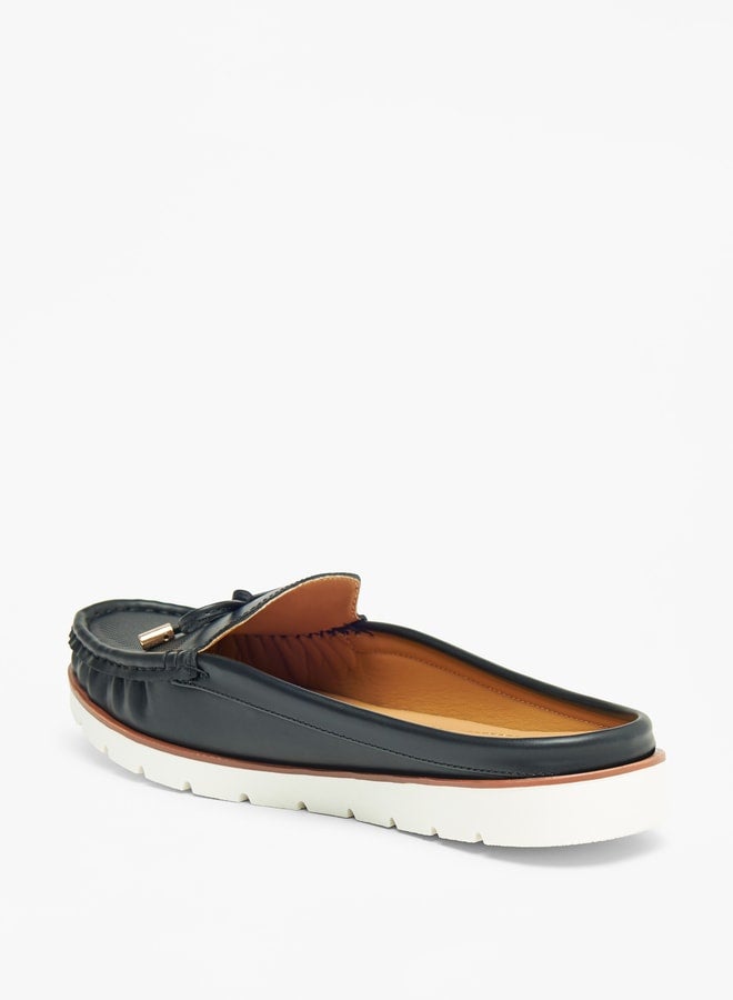 Le Confort Bow Accent Slip-On Mules  - Image 2