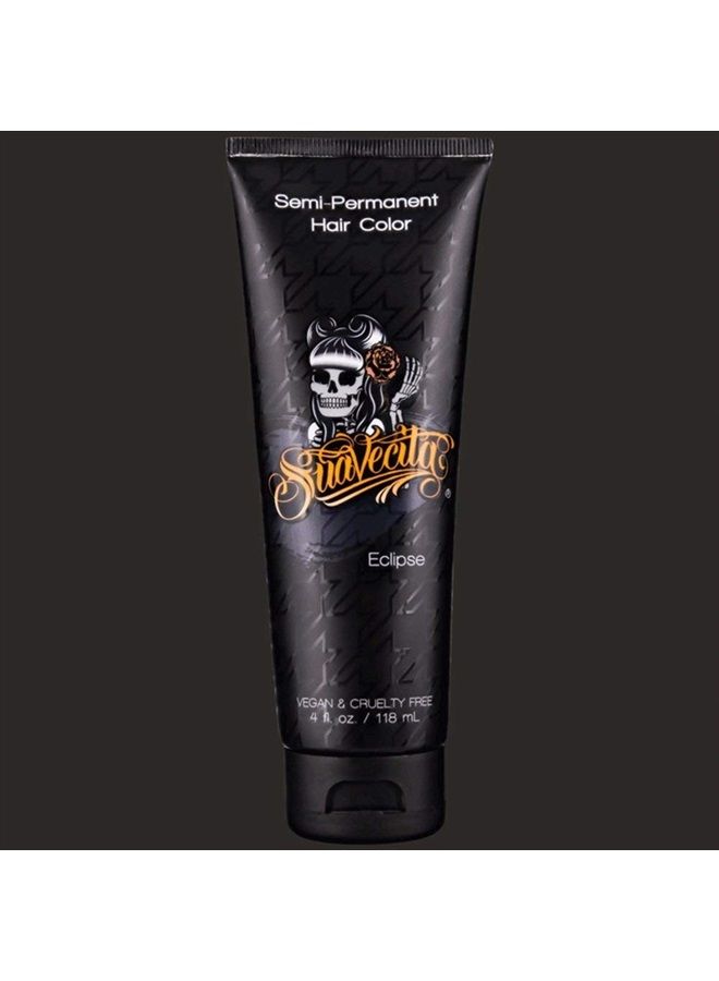 SUAVECITO Suavecita Semi-Permanent Hair Color Eclipse Black Vegan Cruelty Free