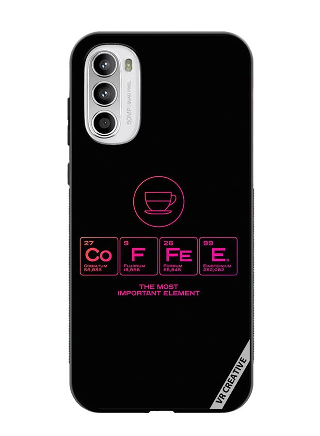 VR CREATIVE Protective Case Cover For Motorola Moto G82 Coffee Design Multicolour - Image 1