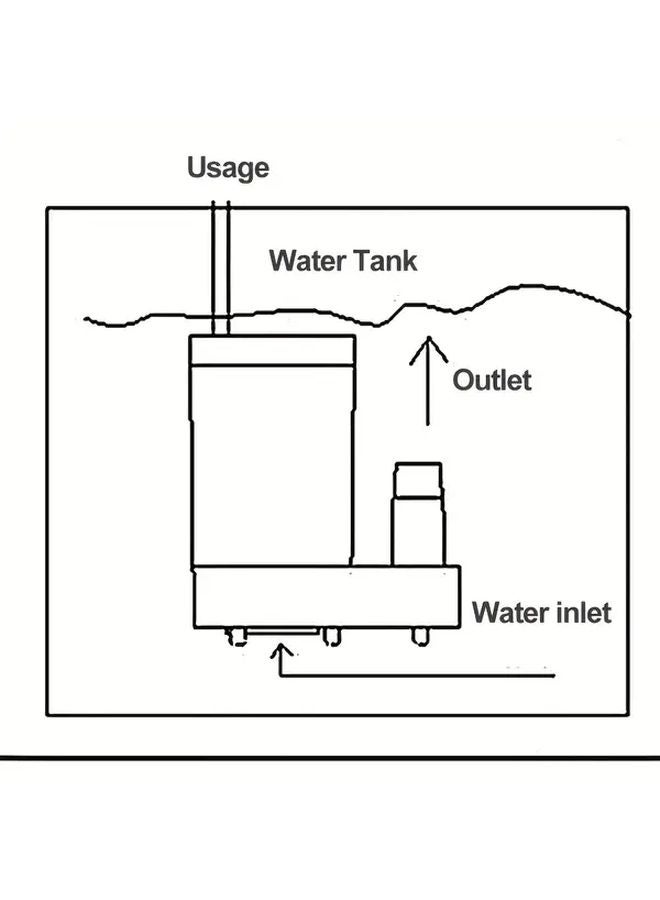Ultra Quiet Mini Submersible Water Pump USB Powered For Hydroponics And Crafts 1pc - Image 5