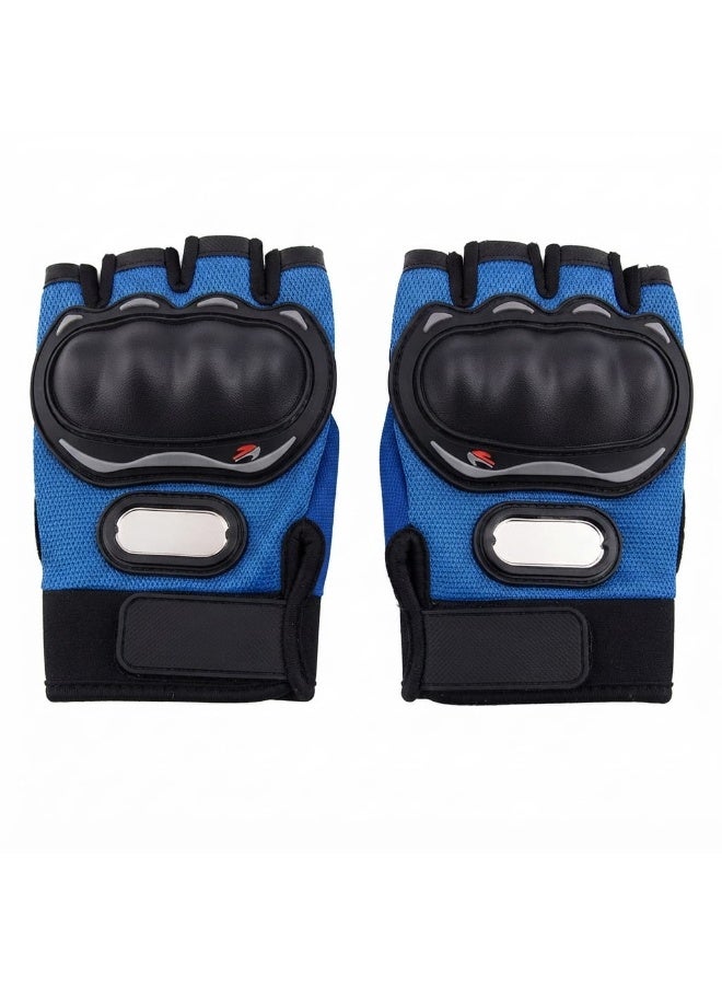 Tactical nylon half-finger gloves, designed for sports, cycling, travel, camping, outdoor activities, boxing, motorcycling, and shooting. - Image 1