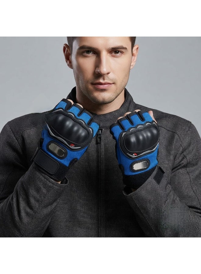 Tactical nylon half-finger gloves, designed for sports, cycling, travel, camping, outdoor activities, boxing, motorcycling, and shooting. - Image 2
