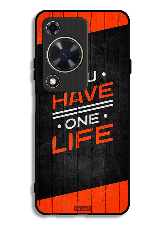 Tolwak Huawei Nova Y72S Protective Case Cover You Have One Life