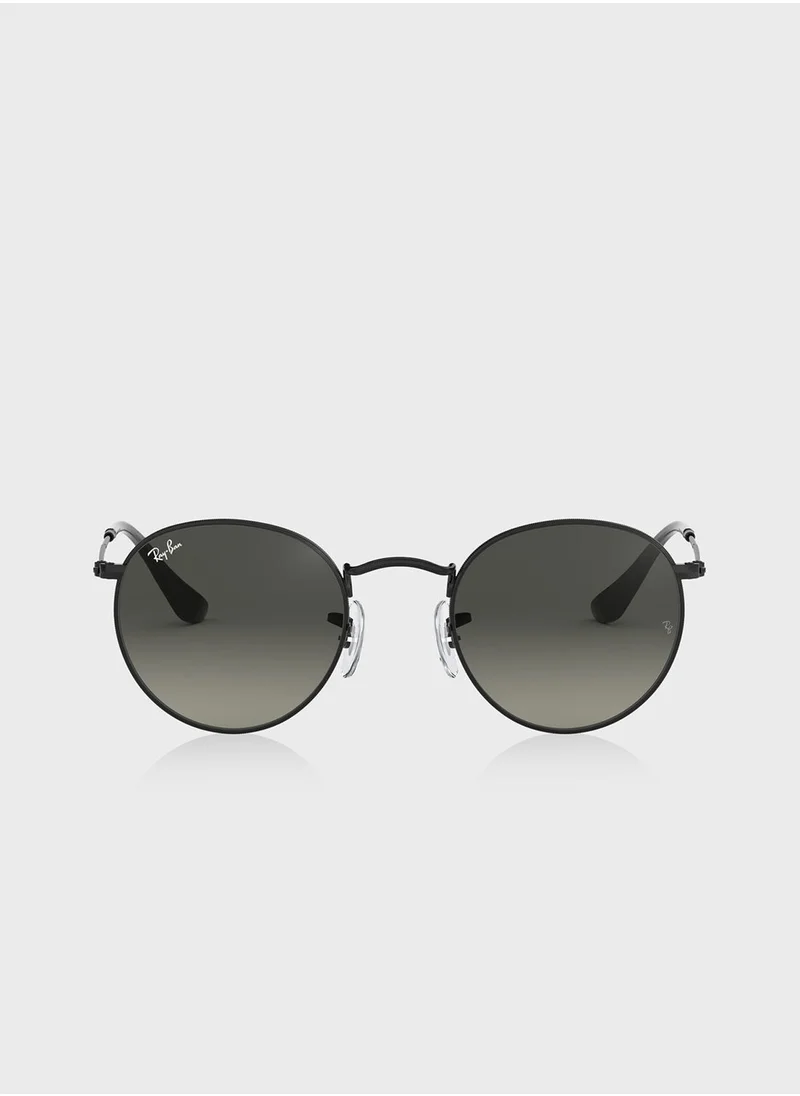 Ray-Ban 0Rb3447N Round Metal Sunglasses