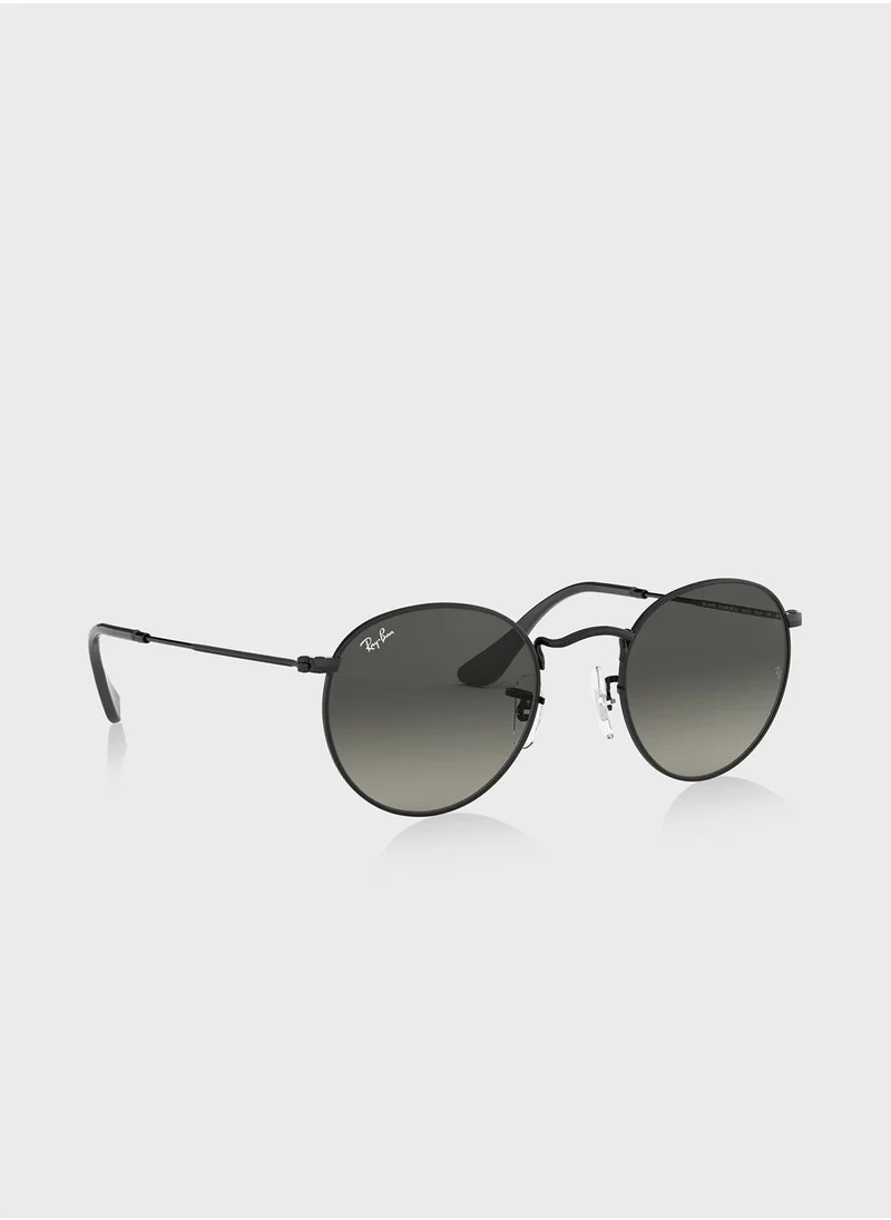 Ray-Ban 0Rb3447N Round Metal Sunglasses