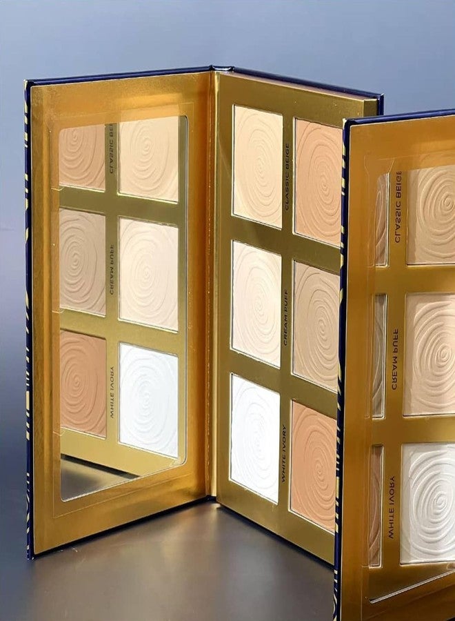 Cvb Perfect Contour Palette Velvet Smooth Formula, Easy To blend & Build Defining & Sculpting Impact Long Lasting C218 - Image 4