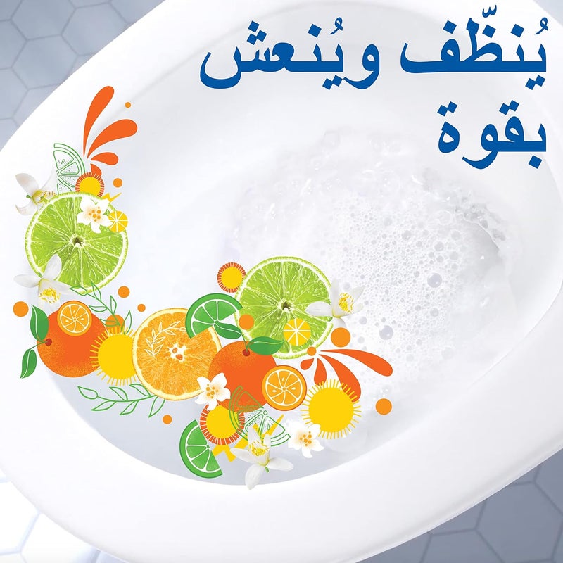 مستر ماسل مستر مسكل سيتريك ديب أكشن سائل سميك لتنظيف المرحاض، يصل إلى الجراثيم والأوساخ المخفية تحت الحافة، 750 مل - Image 5