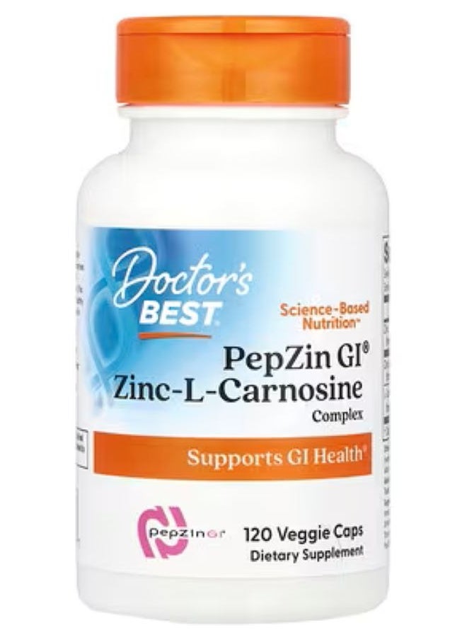 Doctor's BEST PepZin GI 120veggie caps 