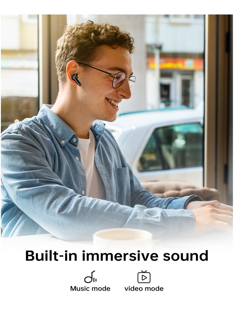 Charome سماعات أذن لاسلكية Charome A37 Buds Pro ANC+ENC | صوت ممتاز، إلغاء الضوضاء، عمر بطارية طويل، بلوتوث 5.0، تصميم مريح، تحكم باللمس - Image 4