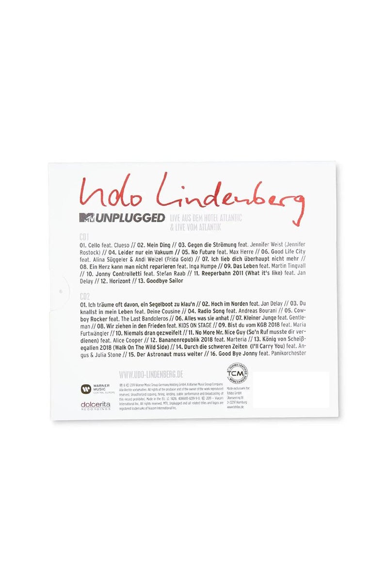 Tchibo Double CD Udo Lindenberg Best Of MTV Unplugged, White - Image 4