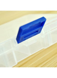 Ozan Tuhafiye 8 Compartment Adjustable Plastic Organizer Box Sewing Box Jewelry Box Organizer Box  - Image 5