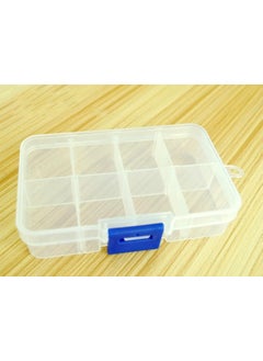 Ozan Tuhafiye 8 Compartment Adjustable Plastic Organizer Box Sewing Box Jewelry Box Organizer Box  - Image 2
