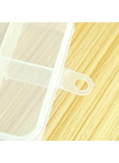 Ozan Tuhafiye 8 Compartment Adjustable Plastic Organizer Box Sewing Box Jewelry Box Organizer Box  - Image 3