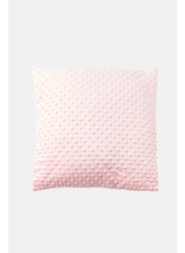 Textured Cushion Kaat 45 x 45 cm, Old Pink
