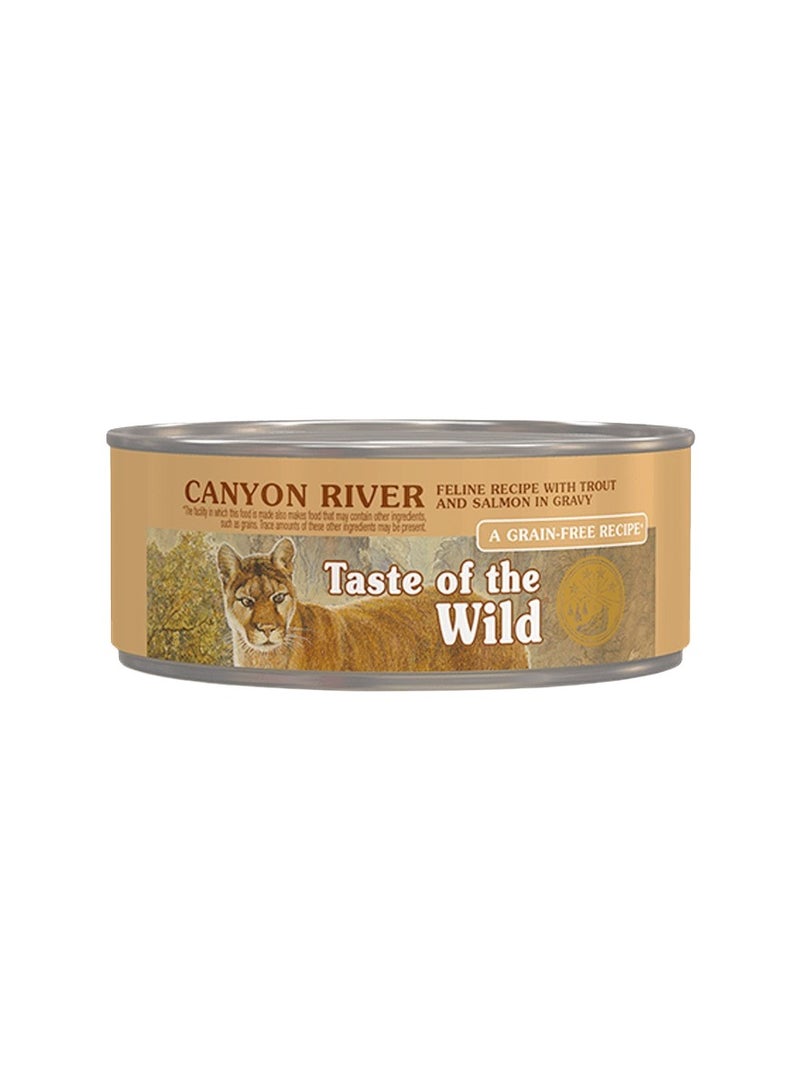 Canyon River Feline Recipe With Trout And Smoked Salmon Wet Cat Food
