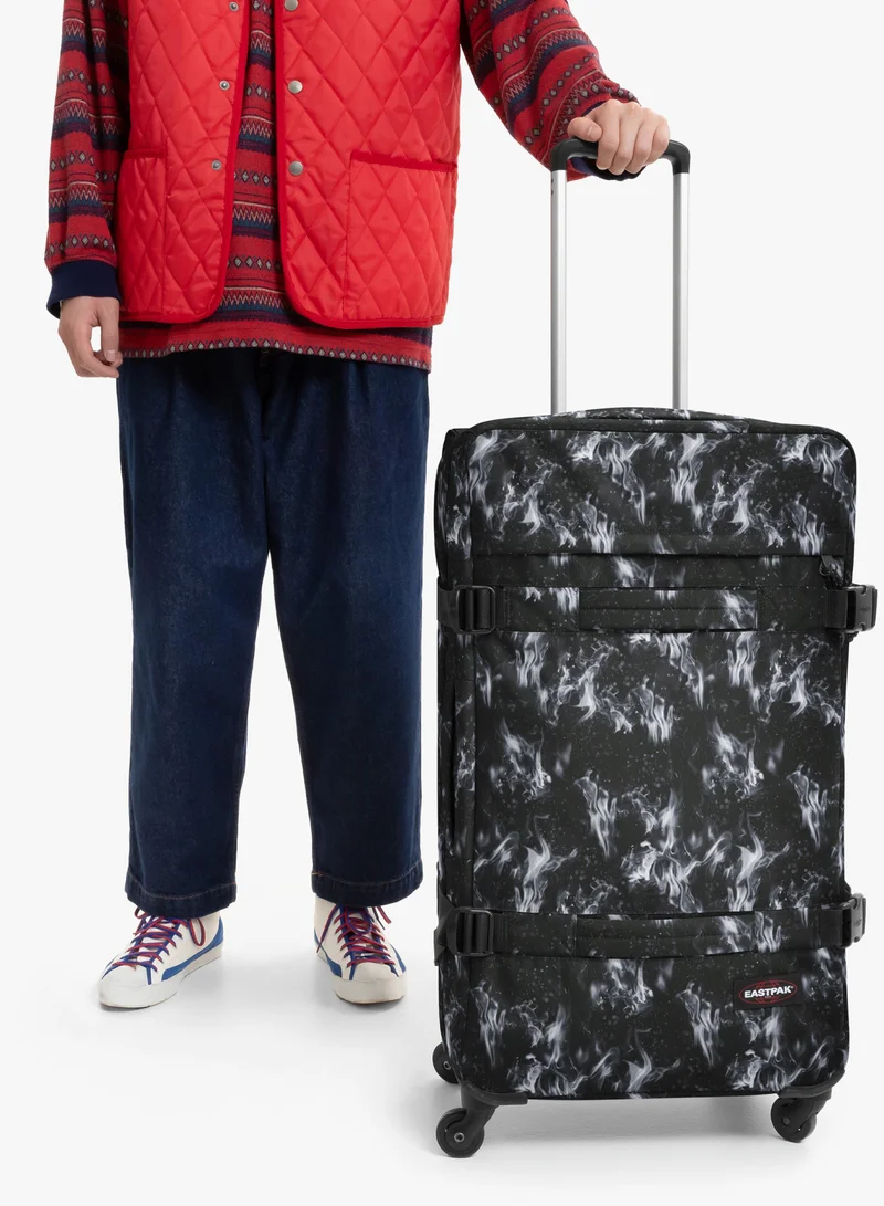 EASTPAK Transit R Large Four Wheeled Luggage Flame Dark