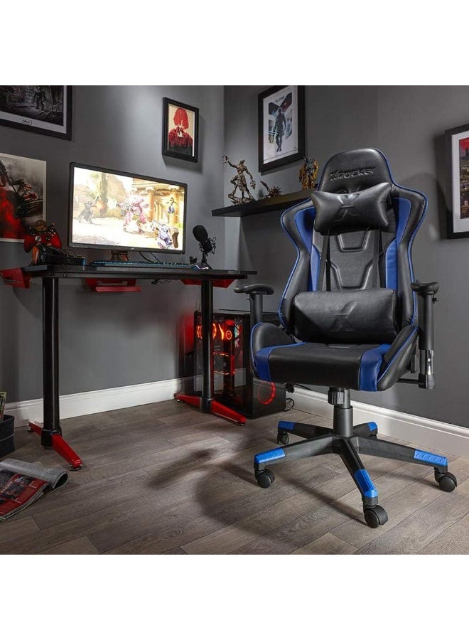 Gaming and Office Chair with High Back Design Adjustable Armrests Swivel Base and Back Tilt Support for Daily Use - Image 2